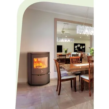 Krbová kamna Kamna na dřevo 50 cm Ravelli MINERVA 9 kW