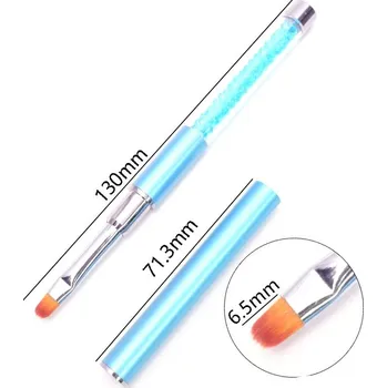 Štětec na malování nehtů s gel efektem | štětec, nástroj na zdobení - 02