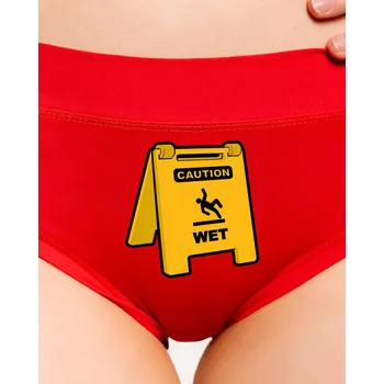 Souprava dámského spodního prádla Bastard Wet dámské kalhotky Red Mal