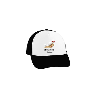 Kšiltovka Bastard Zahradnické voodoo kšiltovka truckerka Black cap