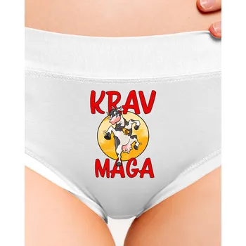 Souprava dámského spodního prádla Bastard Krav Maga dámské kalhotky White