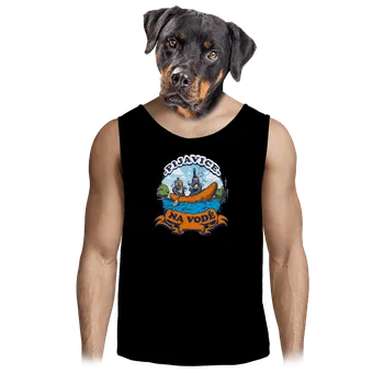 Pánské tílko Bastard Pijavice na vodě pánské tílko Black