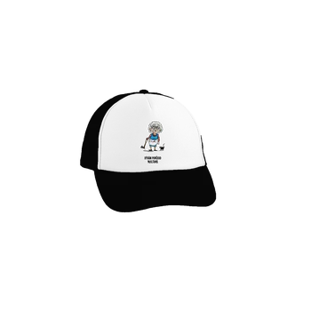 Kšiltovka Bastard Neklidná - vlastní text kšiltovka truckerka Black cap