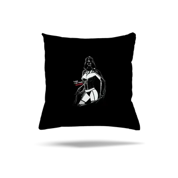 Polštář Bastard Mrs. Vader polštář Black