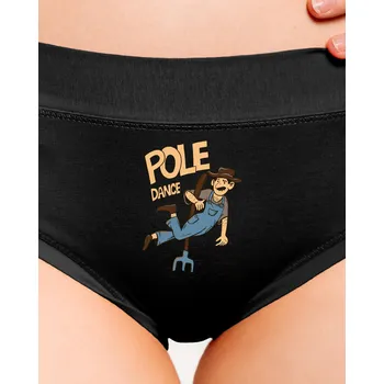 Souprava dámského spodního prádla Bastard Pole Dance dámské kalhotky Black