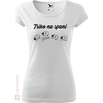 Dámské tričko Triko na spaní 2, dámské, bílá, S (Dámské tričko na spaní)