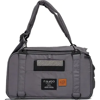 Pelíšek pro psa Fikago - Cestovní nosič pro psy a kočky TRUFFLE Grey