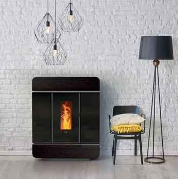 Krbová kamna KLOVER DIVA SLIM WOOD 18/15 kW