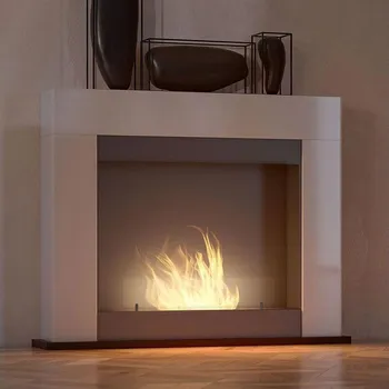 Biokrb InFire InFire - BIO krb 87,5x110 cm 3kW bílá + záruka 3 roky