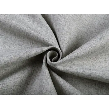 100% zatemňovací látka Blackout BKW-208 Šedé žíhaní - šířka 140 cm