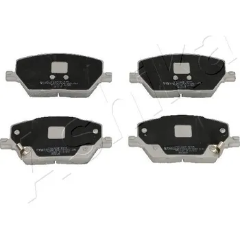 Brzdová destička Sada brzdových destiček, kotoučová brzda ASHIKA 50-09-923