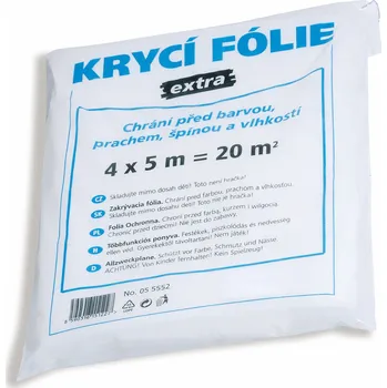 Lobster Fólie krycí mikrotenová 4x5m, 30my extra