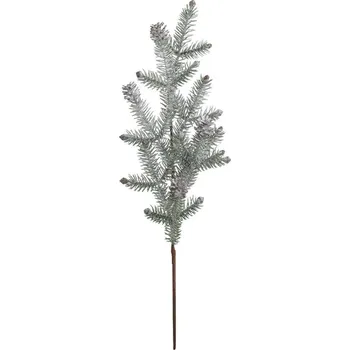 umělá květina Eglo 428385 - Umělá vánoční větvička ETAYA 58,5 cm zelená