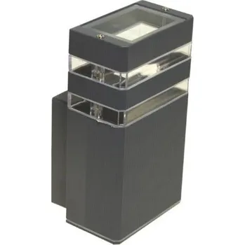 Venkovní osvětlení Venkovní nástěnné svítidlo SANTA 1xGU10/30W/230V IP54 antracit