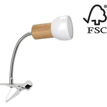 Bodové svítidlo Spot-Light 2224174WF - Lampa s klipem SVENDA 1xE27/60W/230V