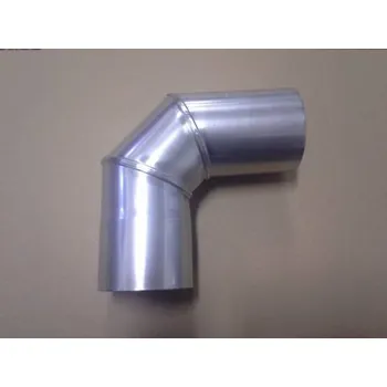 Kouřovod Nerezové komínové koleno průměr 102/90 nerez