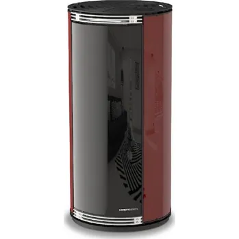 Krbová kamna Peletová válcová kamna tichá MD RELAX GLOBE GLASS 11 posuvný hořák