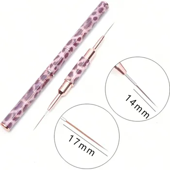 Štětec na zdobení nehtů, štětec na gel akryl nail art | štětec, doplněk - 08