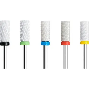 5 ks Frézky na nehty pro gelové nehty doma | bruska, nástroje na manikúru - 18 5 ks