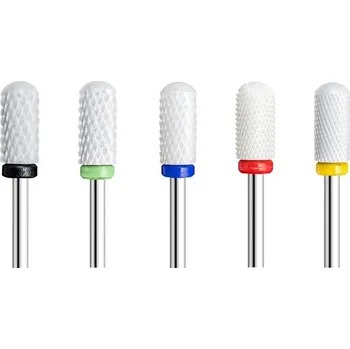 5 ks Frézky na nehty pro gelové nehty doma | bruska, nástroje na manikúru - 17 5 ks