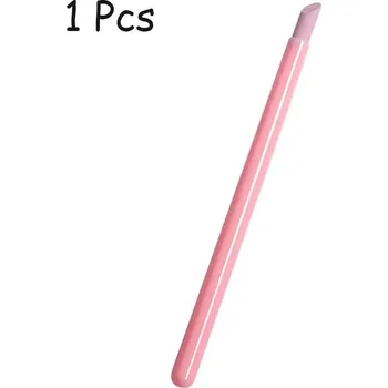 Odstraňovač kůžičky a pilník pro nail art | nástroj, pomůcka - Růžová - 1 ks
