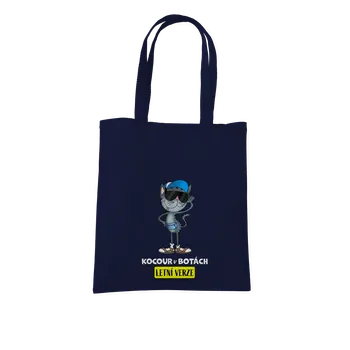 Nákupní taška Bastard Kocour v botách taška French Navy