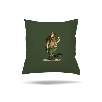 Polštář Bastard Trampík polštář Olive Green
