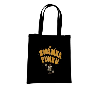 Bastard Vylitá známka punku taška Black