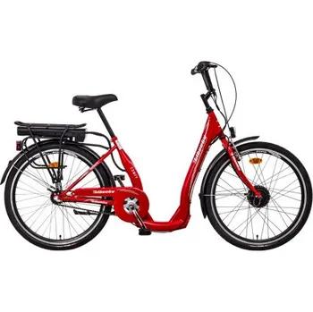 Elektrokolo Liberty elektrokolo Comfy Steel 3spd. 36V 26" 2025 červené, Akumulátor Akumulátor Compact 36V 14 Ah