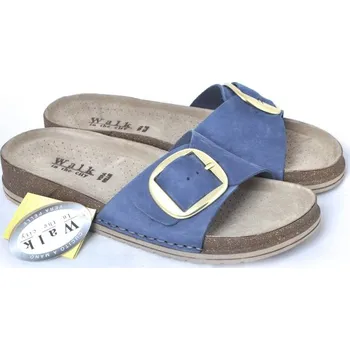 Dámské pantofle Walk in the city 7447 50530 modrá, vel. 38