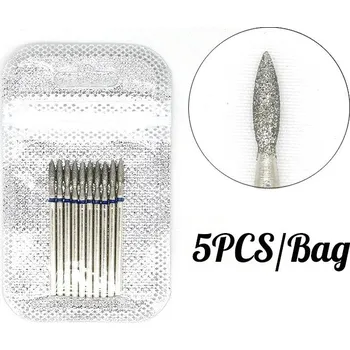 5 ks Frézky na nehty pro gelové nehty doma | bruska, nástroje na manikúru - 58 5 ks