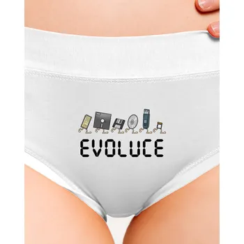 Souprava dámského spodního prádla Bastard Evoluce úložiště dámské kalhotky White