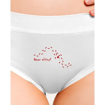 Souprava dámského spodního prádla Bastard Beer effect dámské kalhotky White