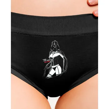 Souprava dámského spodního prádla Bastard Mrs. Vader dámské kalhotky Black