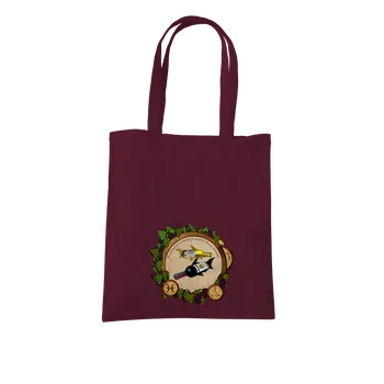 Nákupní taška Bastard Vinný horoskop: Ryba taška Burgundy