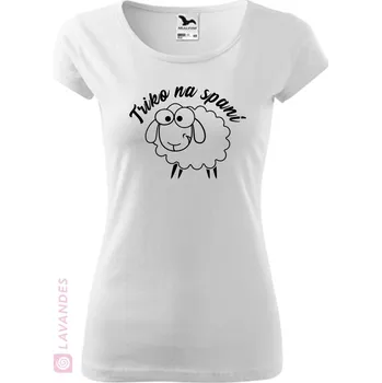 Dámské tričko Triko na spaní, dámské, bílá, 3XL (Dámské triko na spaní)