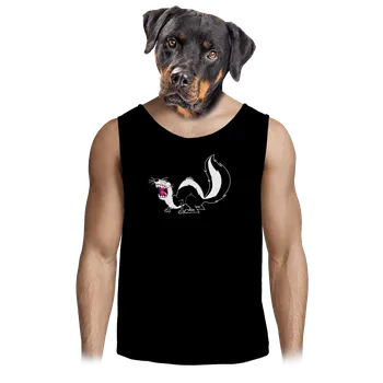 Pánské tílko Bastard Skunk pánské tílko Black