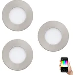 Eglo 32882-SADA 3x LED RGB Stmívatelné podhledové svítidlo FUEVA-C LED/3W/230V