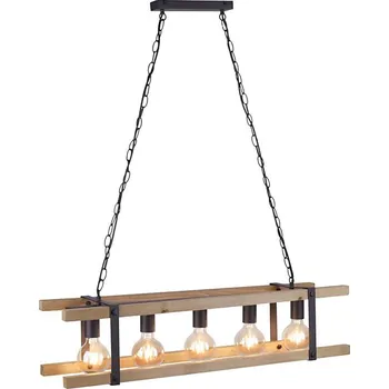 Leuchten Direkt 15685-79 - Lustr na řetězu EDITH 5xE27/60W/230V