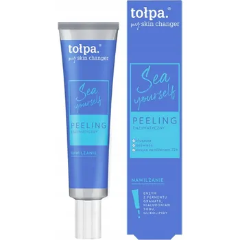 Pleťový peeling Tołpa My Skin Changer Sea Yourself Enzymatický Peeling na Obličej 40ml