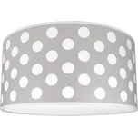Dětské stropní svítidlo DOTS GREY 2xE27/60W/230V šedá
