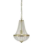 Markslöjd 106118 - Křišťálový lustr na řetězu GRÄNSÖ 1xE27/60W/230V