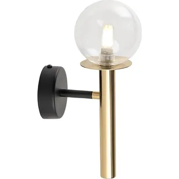 Nástěnné svítidlo Nástěnná lampa DAISY 1xG9/12W/230V zlatá/černá/čirá