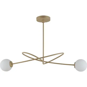 Lustr na tyči VELVET 2xG9/12W/230V zlatá