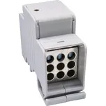 Distribuční blok DTB 120/9x16 šedý ELEKTRO BEČOV UB12016.21