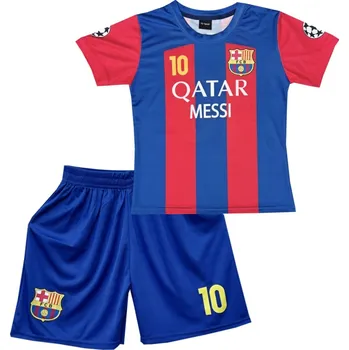 Fotbal Numberoplus Premium Dětský fotbalový dres Komplet Barcelona - Lionel Messi 10 Velikost: 13 let (vel.152)