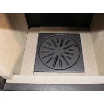 Rošt do krbu a kamen Litinový kruhový rošt pr. 20 cm pro kamna AQUA