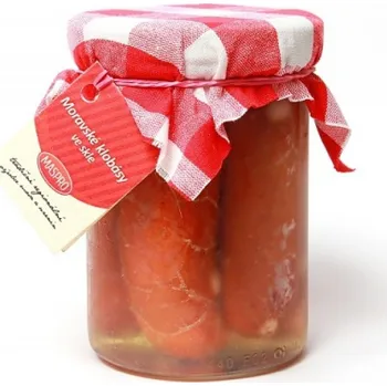 Moravské klobásy ve skle