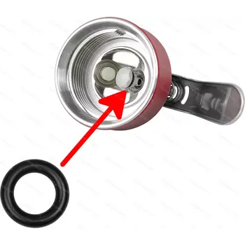 Těsnění dávkovacího ventilu pro šlehačkové láhve iSi GOURMET / THERMO WHIP, vnitřní
