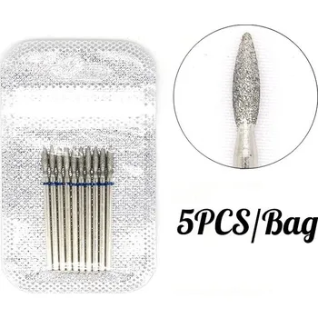 5 ks Frézky na nehty pro gelové nehty doma | bruska, nástroje na manikúru - 59 5 ks